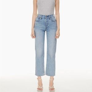 Aritzia Denim Forum Arlo High Rise Straight jean 29 excellent condition